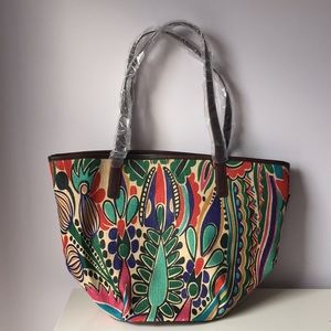 Neiman Marcus Printed Tote Bag